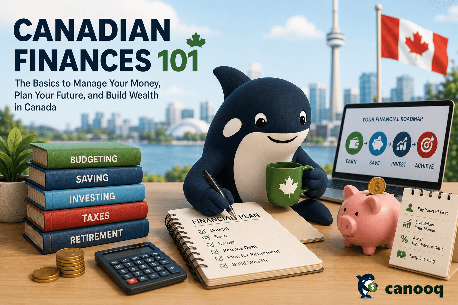 Canadian Finances 101: The Practical Guide to Money, Taxes, Accounts, Credit, and Investing in Canada